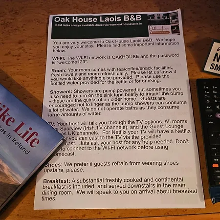 Oak House Laois B&B *